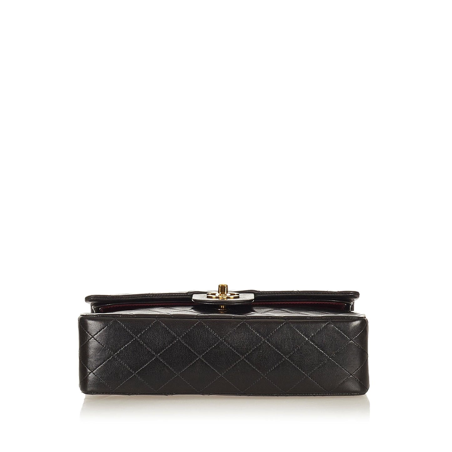 Chanel Classic Lambskin Leather Double Flap Bag (SHG-27218)