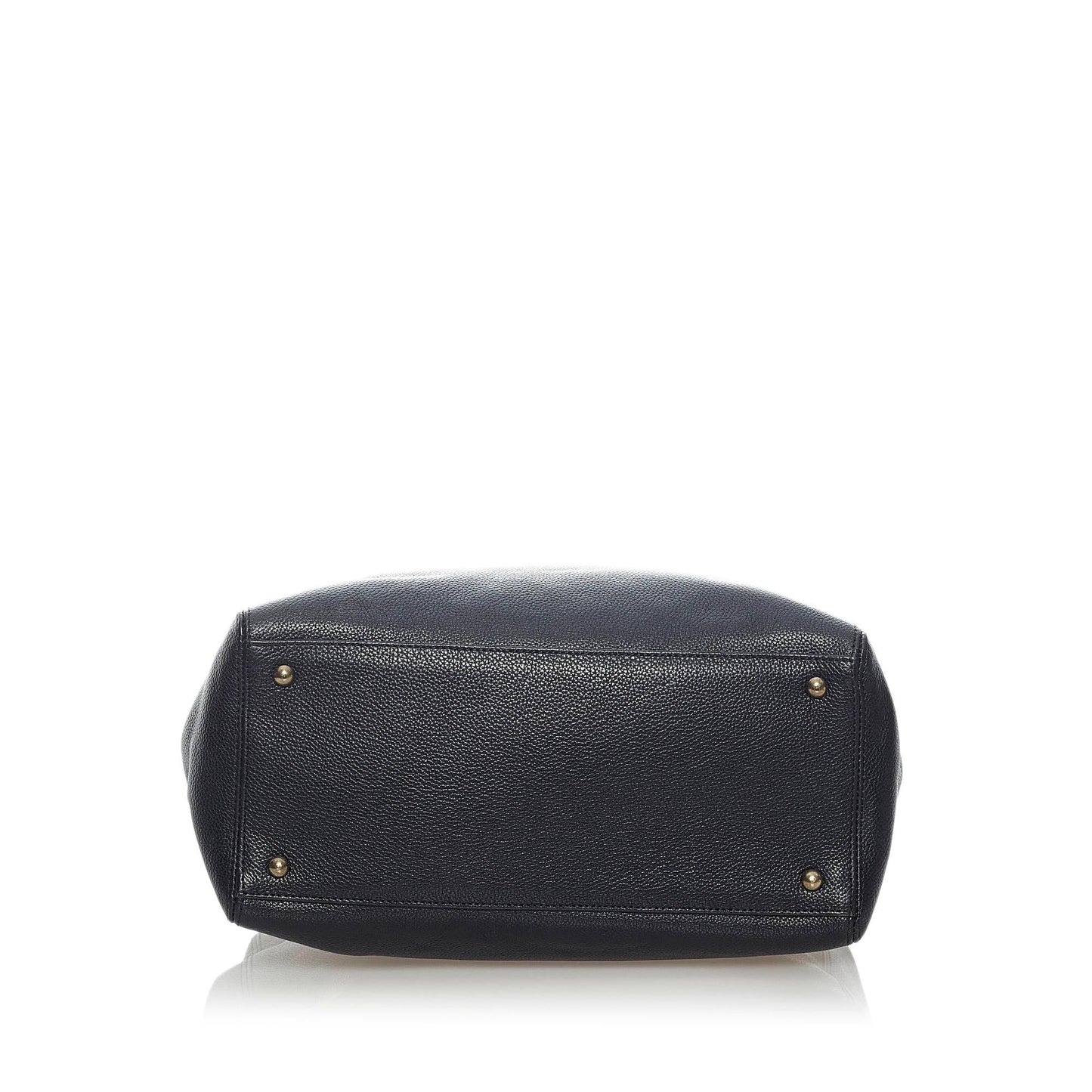 Chanel Executive Cerf Leather Handbag (SHG-33477)