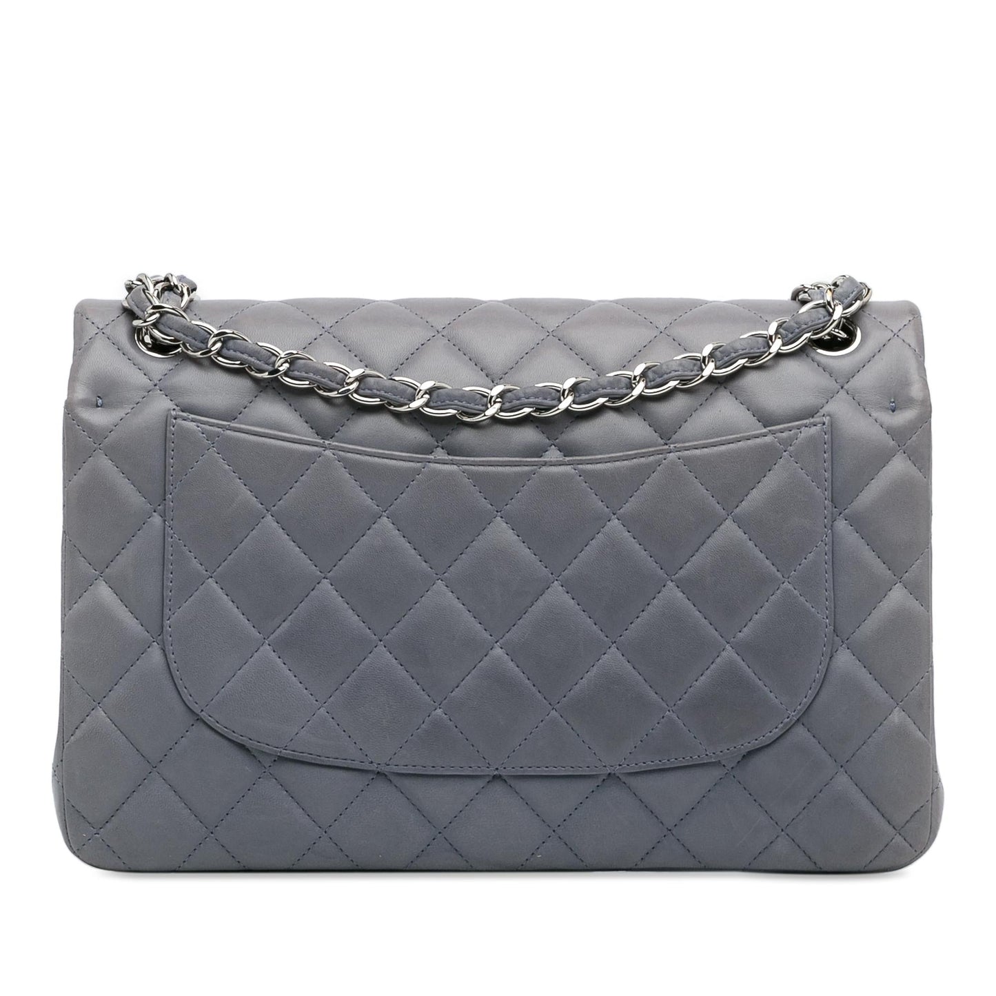 Chanel Jumbo Classic Lambskin Double Flap (SHG-YF7bft)