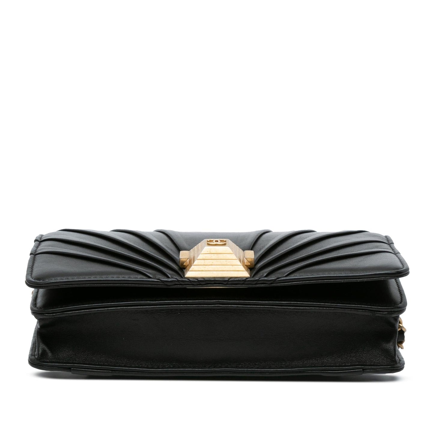 Chanel Lambskin Pyramid Wallet On Chain (SHG-Xyd0cJ)