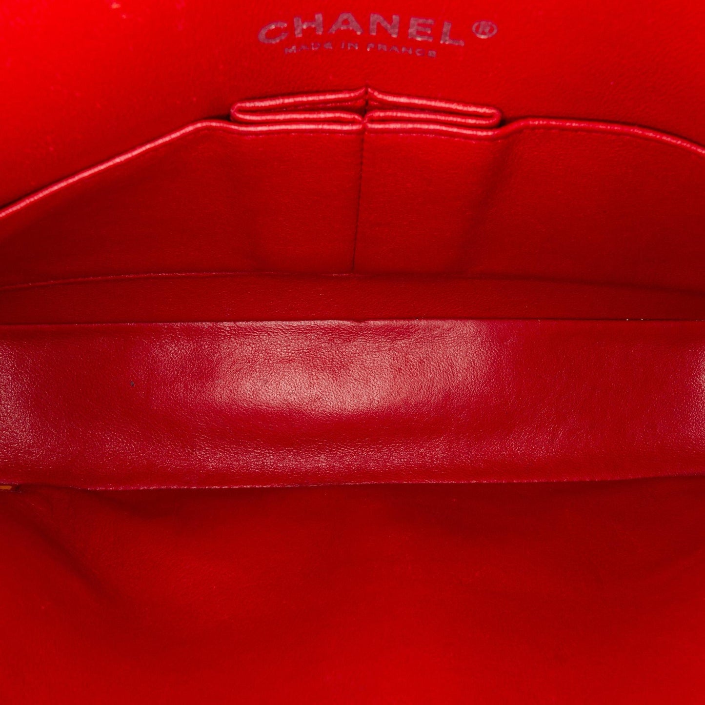 Chanel Medium Classic Chevron Caviar Double Flap