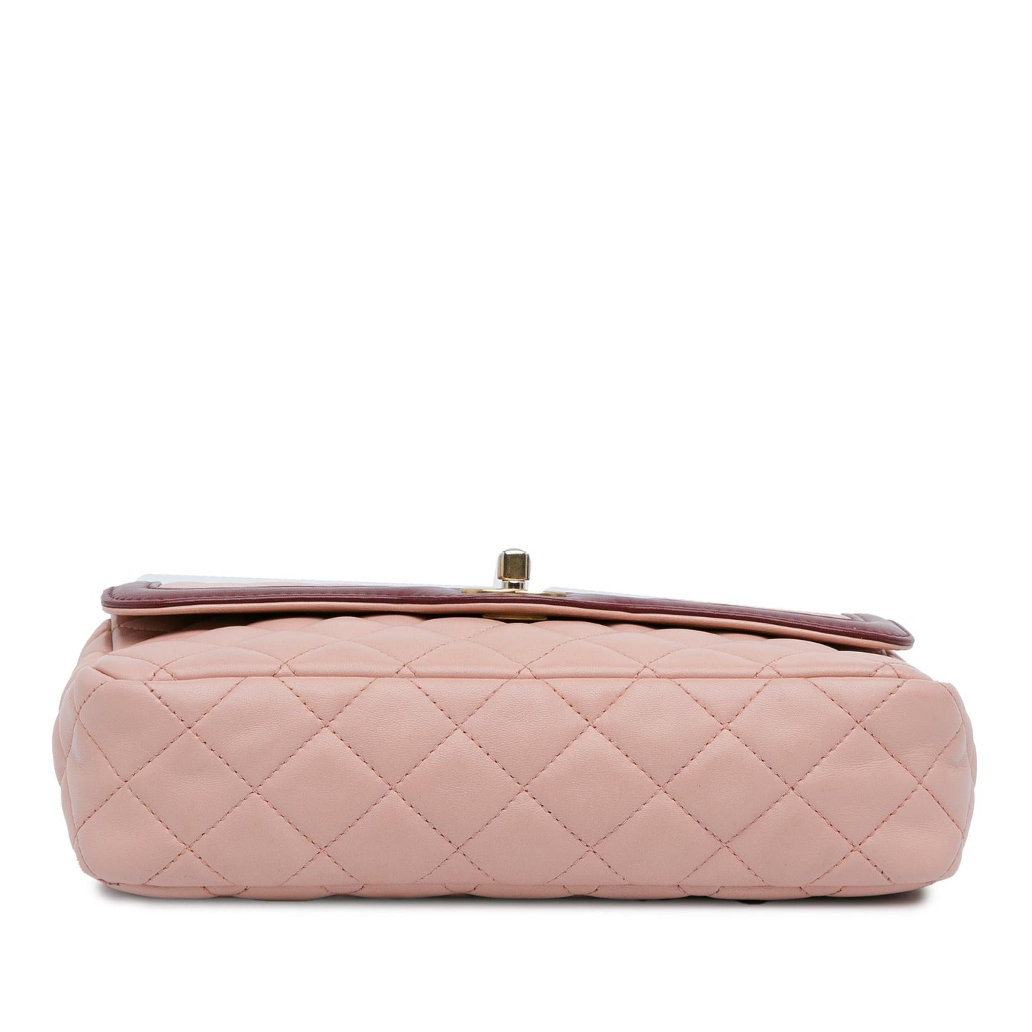 Chanel Medium Lambskin Two Tone Day Flap (SHG-lSZu9P)