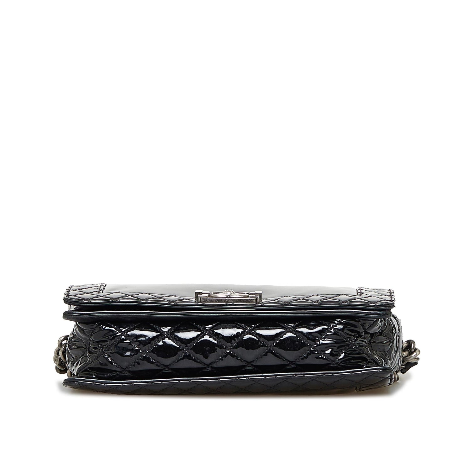 Chanel Medium Patent Boy Reverso Flap