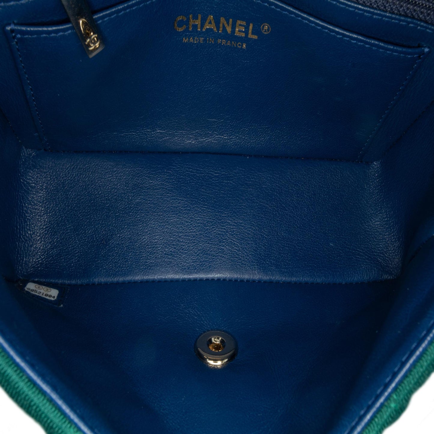 Chanel Mini Rectangular Classic Jersey Single Flap (SHG-M57Mcm)