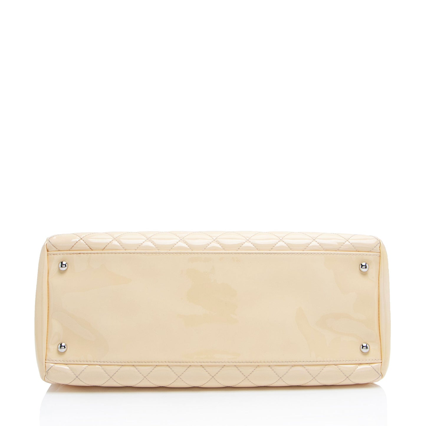 Chanel Patent Leather Just Mademoiselle Large Bowler Bag