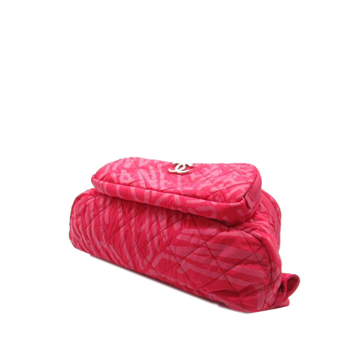 Chanel Printed Nylon Coco Neige Convertible Backpack (SHG-K2hyRT)