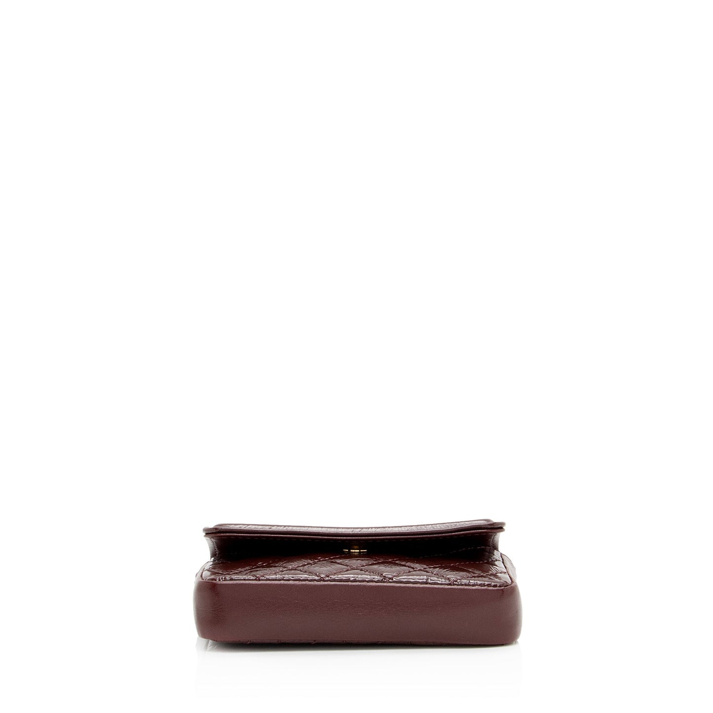 Chanel Shiny Aged Calfskin Flap Belt Bag (SHF-lqkDBp)