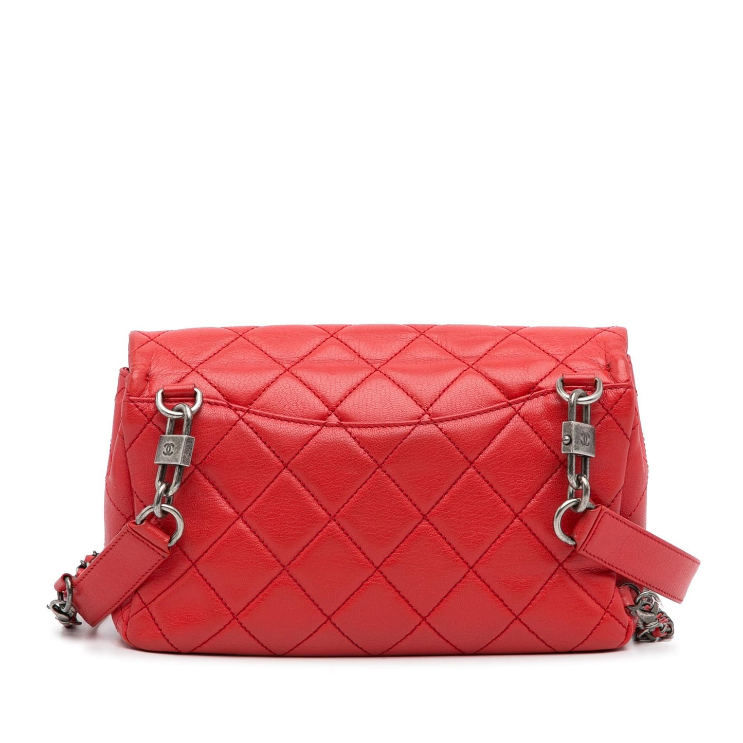 Chanel Small Goatskin Double Carry Waist Chain Flap
