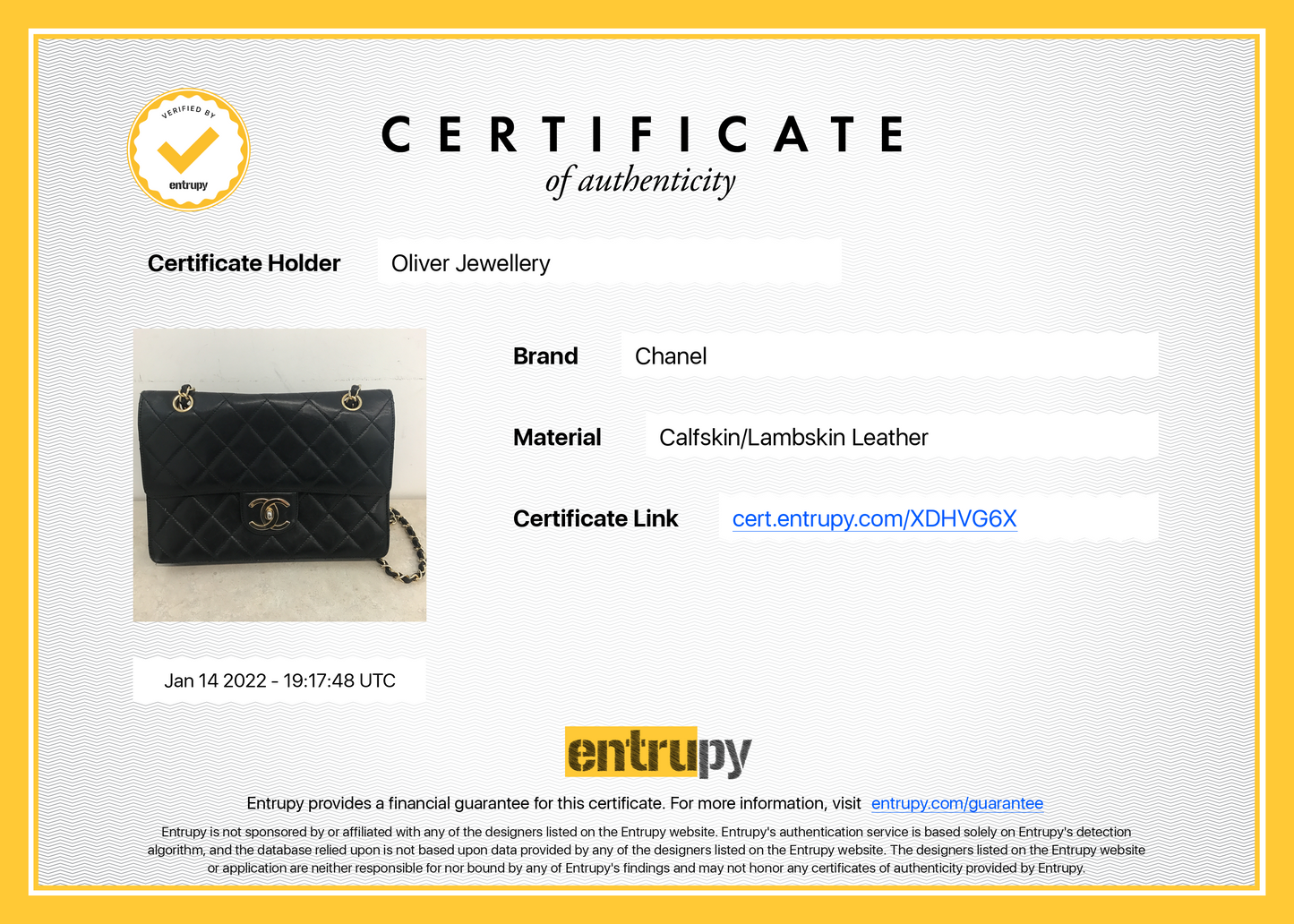 Chanel Vintage Medium Square Flap Bag