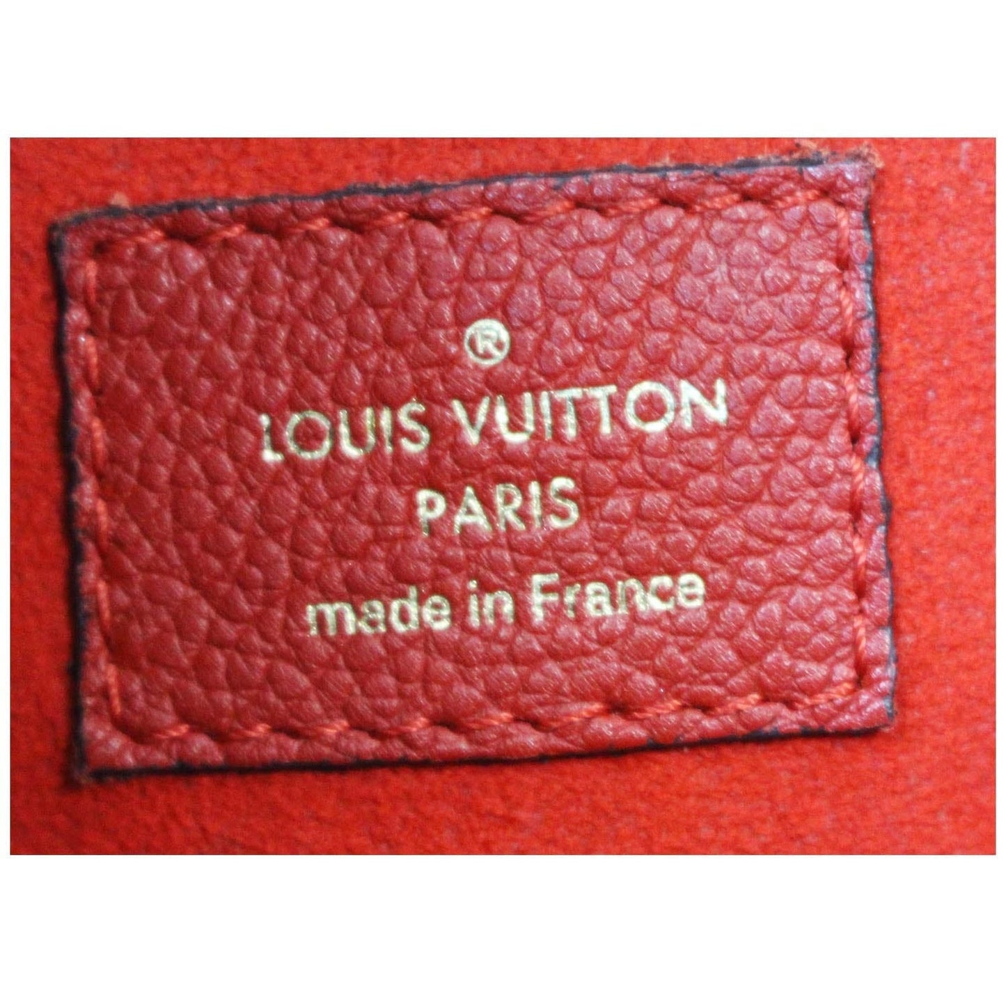 LOUIS VUITTON Pallas Chain Shopper Monogram Canvas Shoulder Bag Cherry