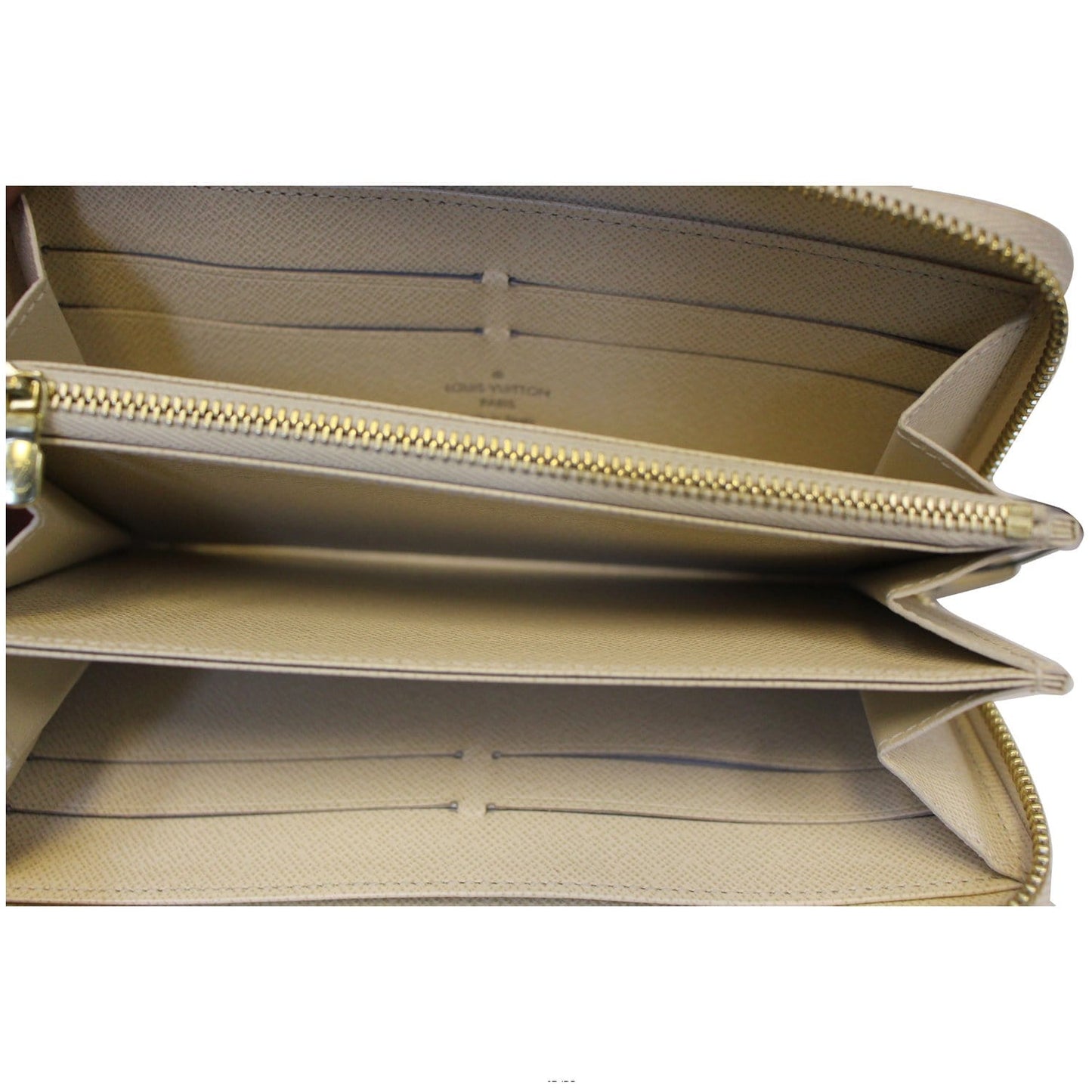 LOUIS VUITTON Damier Azur Zippy Zip Around Long Wallet