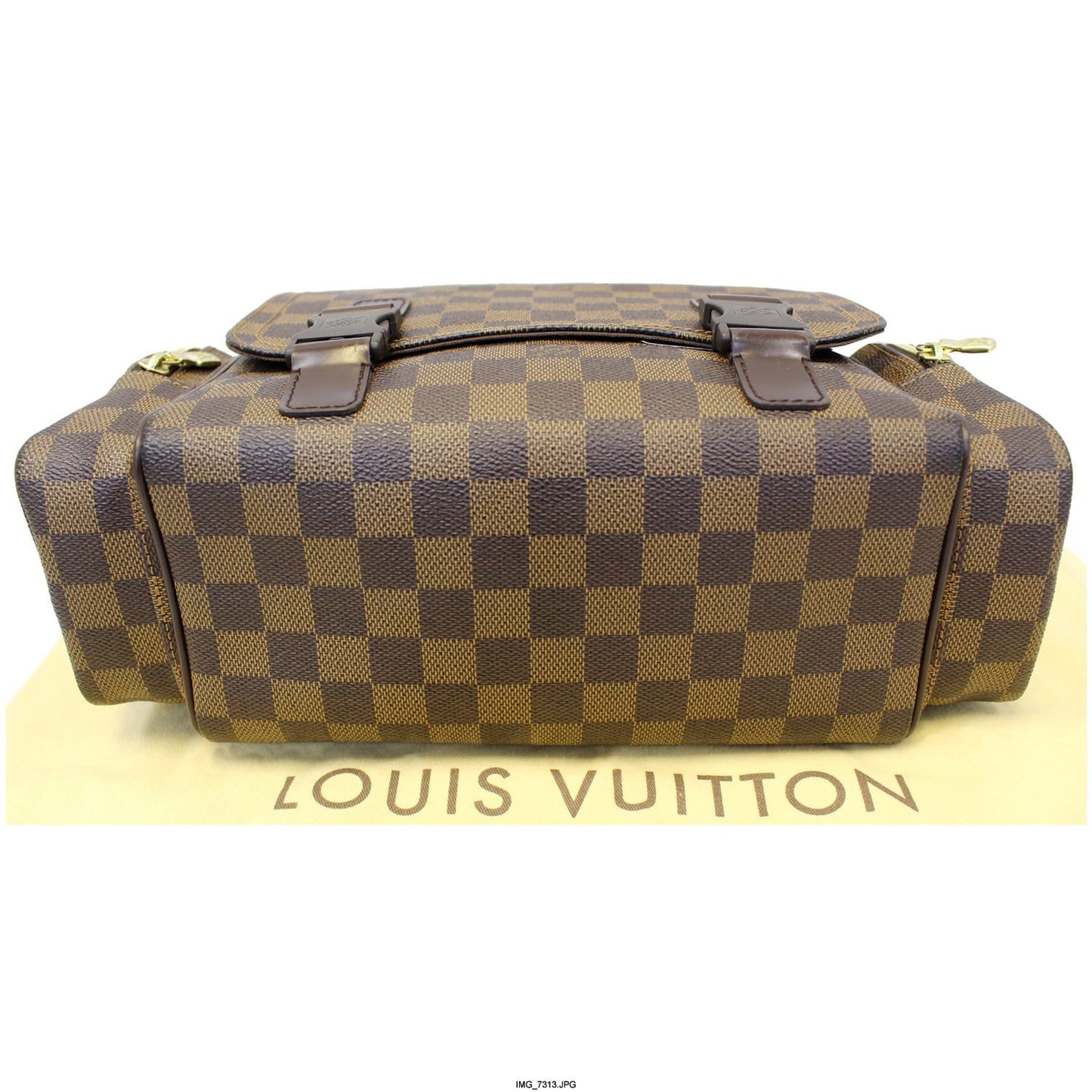 LOUIS VUITTON Melville Reporter Damier Ebene Shoulder Crossbody Bag
