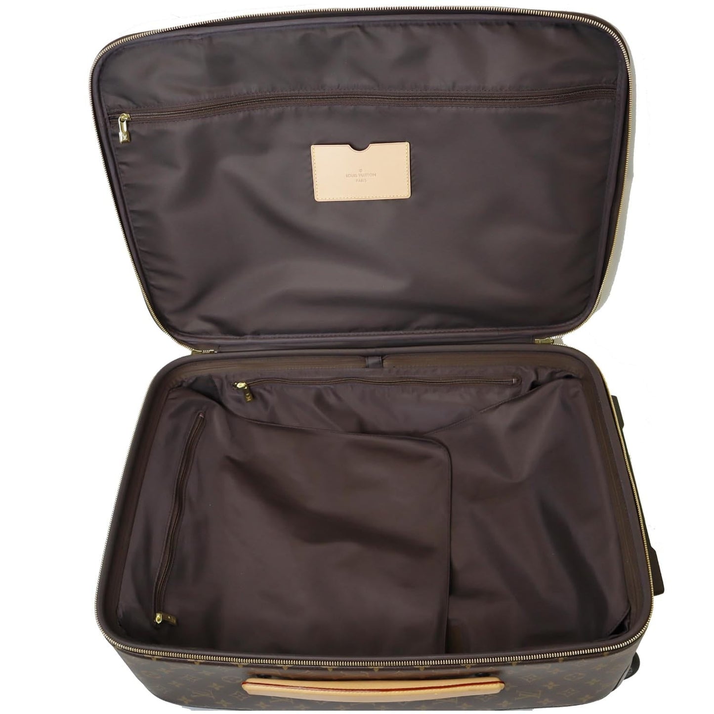 LOUIS VUITTON Pegase 55 Monogram Canvas Business Suitcase Travel Bag Brown