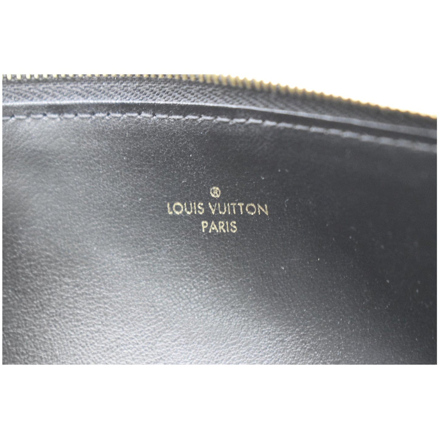 LOUIS VUITTON Felicie Pochette Insert Empreinte Zippy Wallet Bicolor