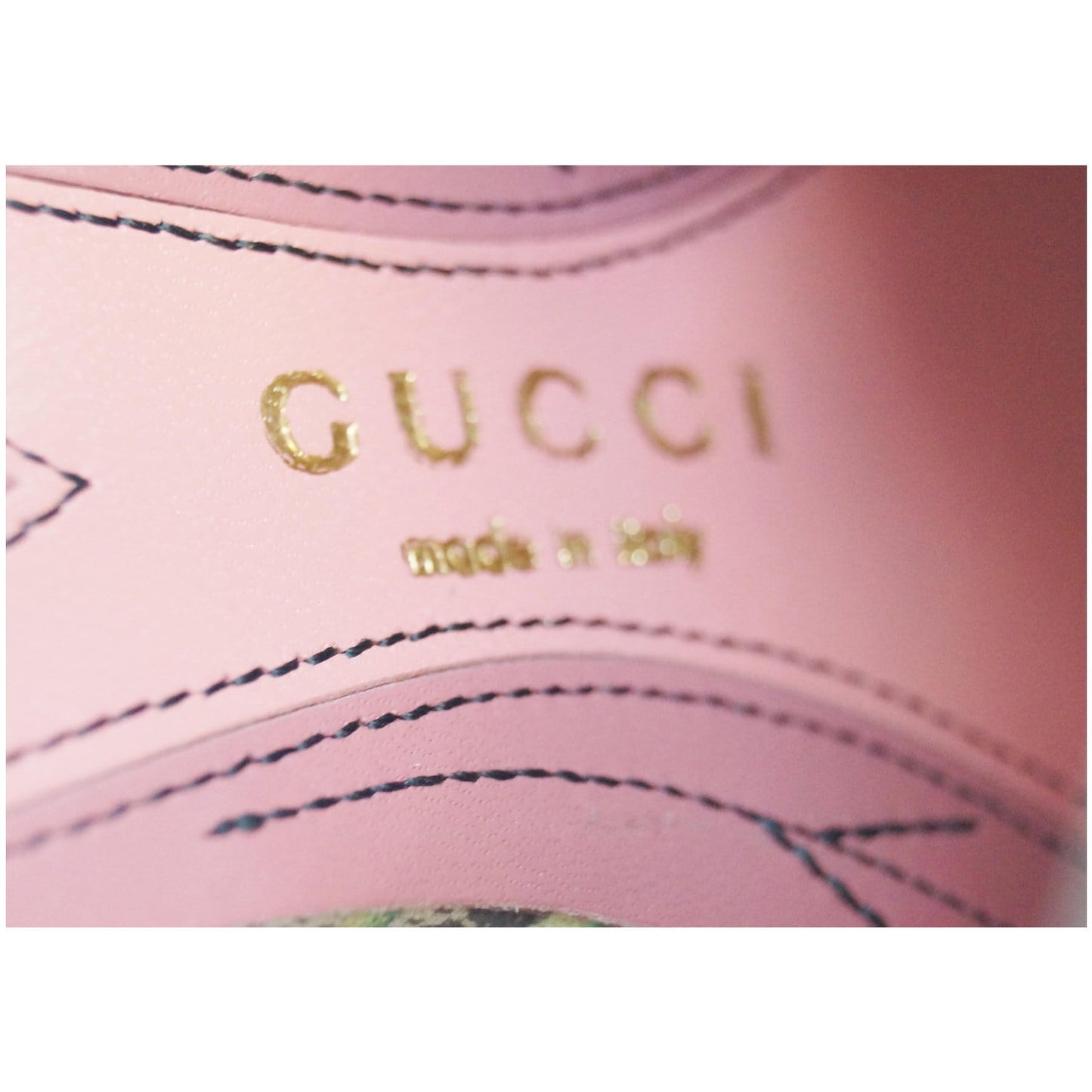 GUCCI Princetown GG Canvas Horsebit Blooms Slipper Pink US 6 432772