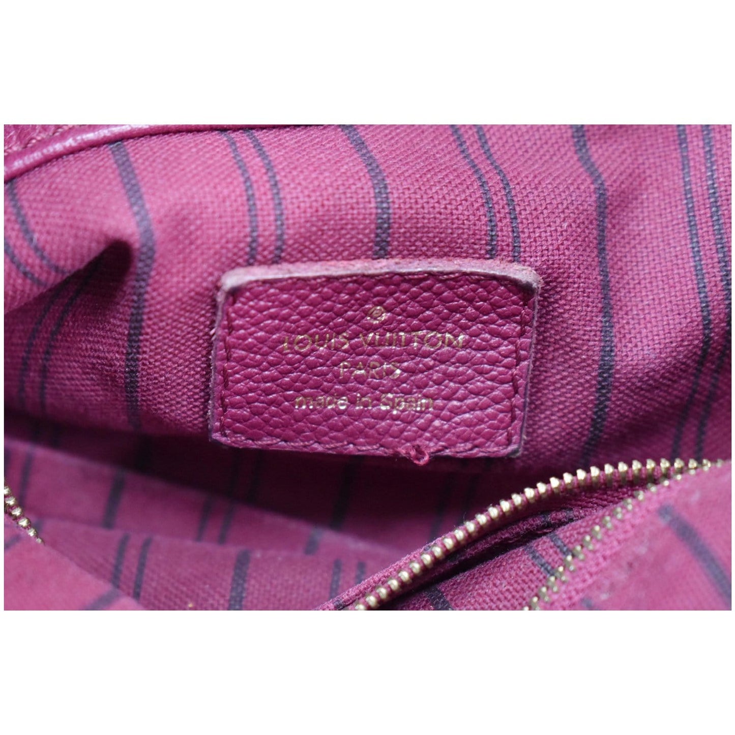 LOUIS VUITTON Artsy MM Empreinte Leather Hobo Shoulder Bag Mulberry
