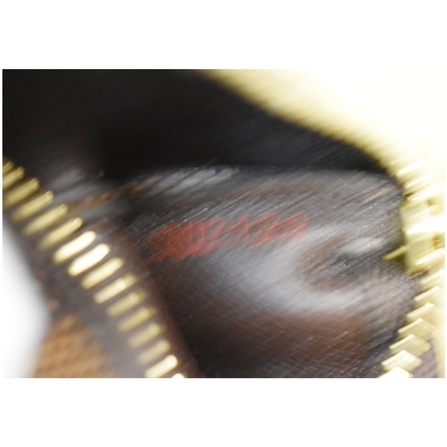 LOUIS VUITTON Key Coin Pouch Damier Ebene Brown