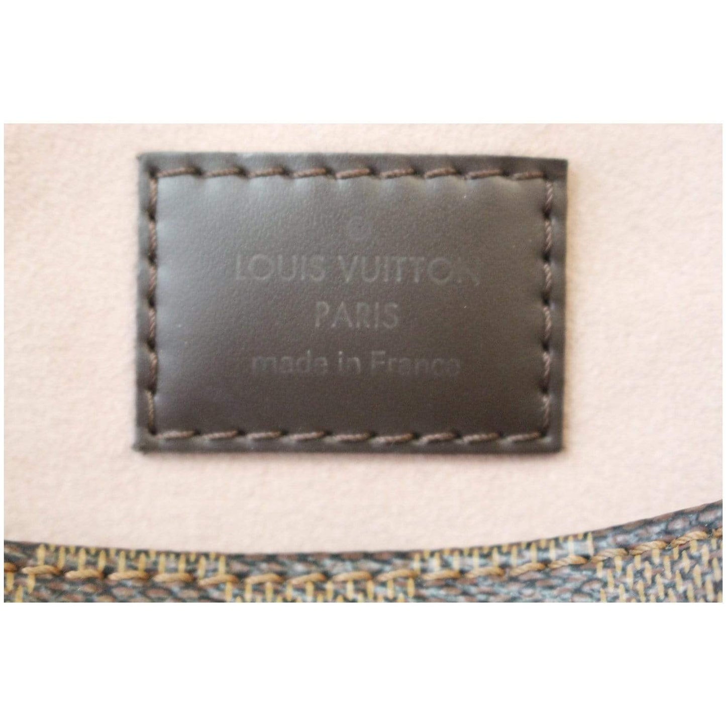 LOUIS VUITTON Normandy Damier Ebene Shoulder Bag Brown