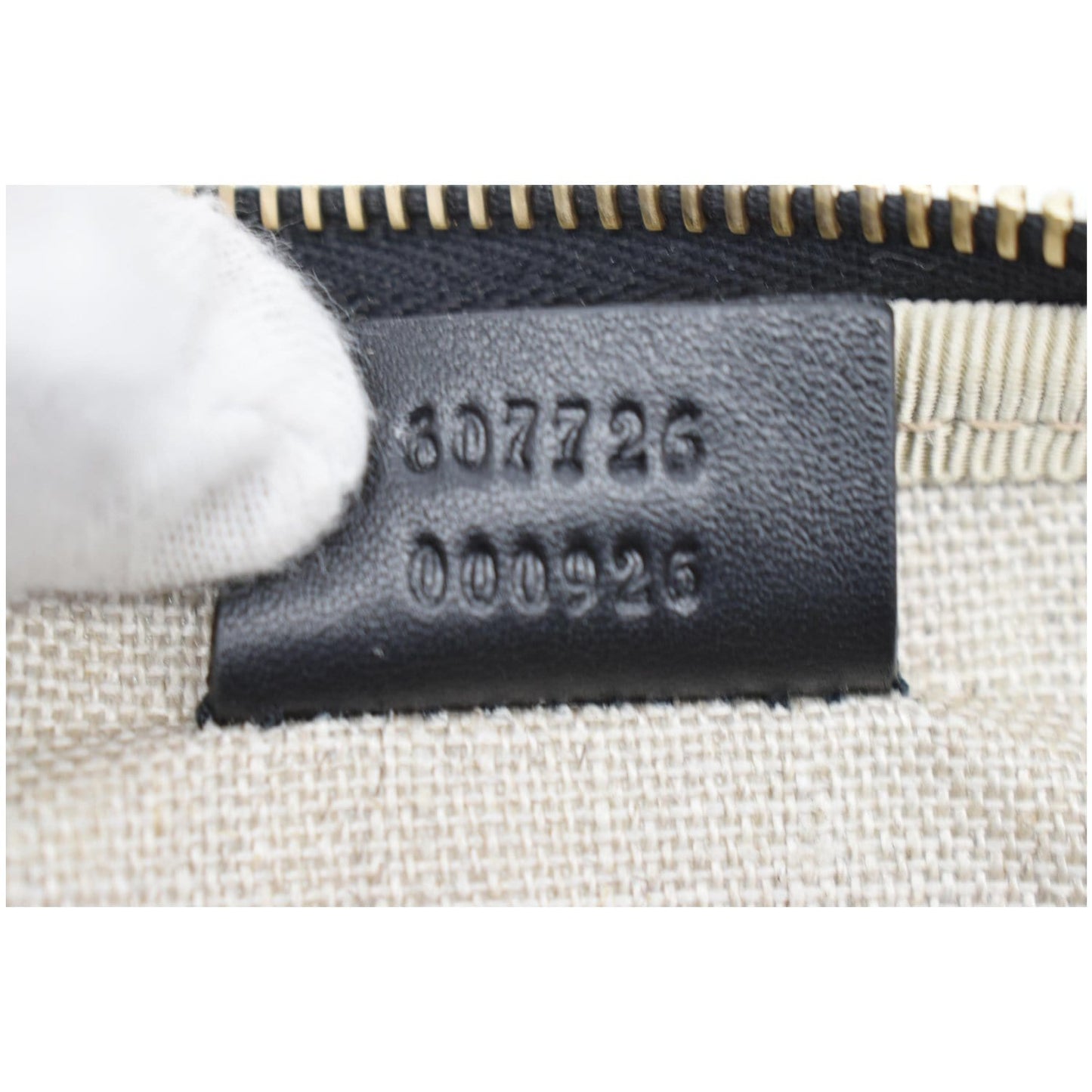 GUCCI Microguccissima Leather Clutch Bag Black 607726
