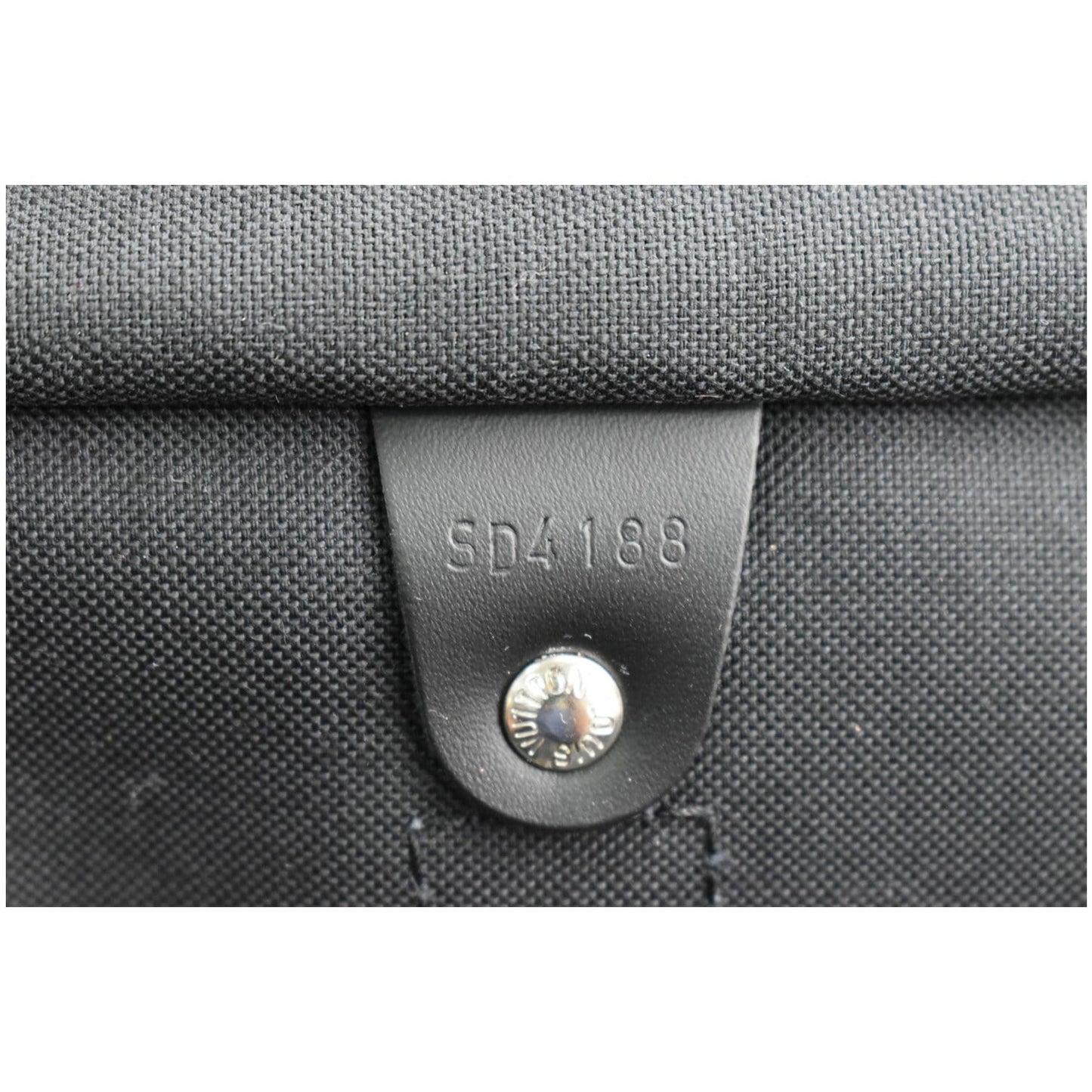 LOUIS VUITTON Keepall 55 Damier Graphite Bandouliere Travel Bag Black