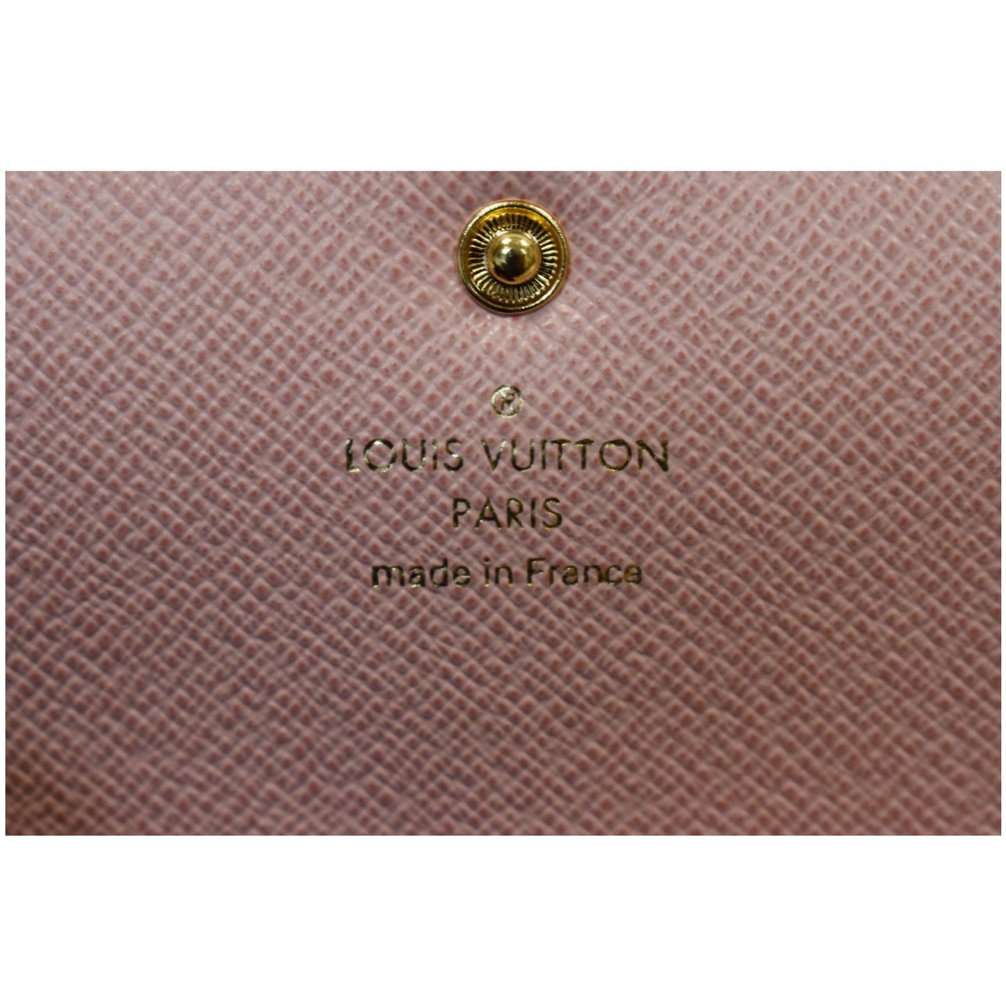 LOUIS VUITTON Emilie Damier Azur Wallet White