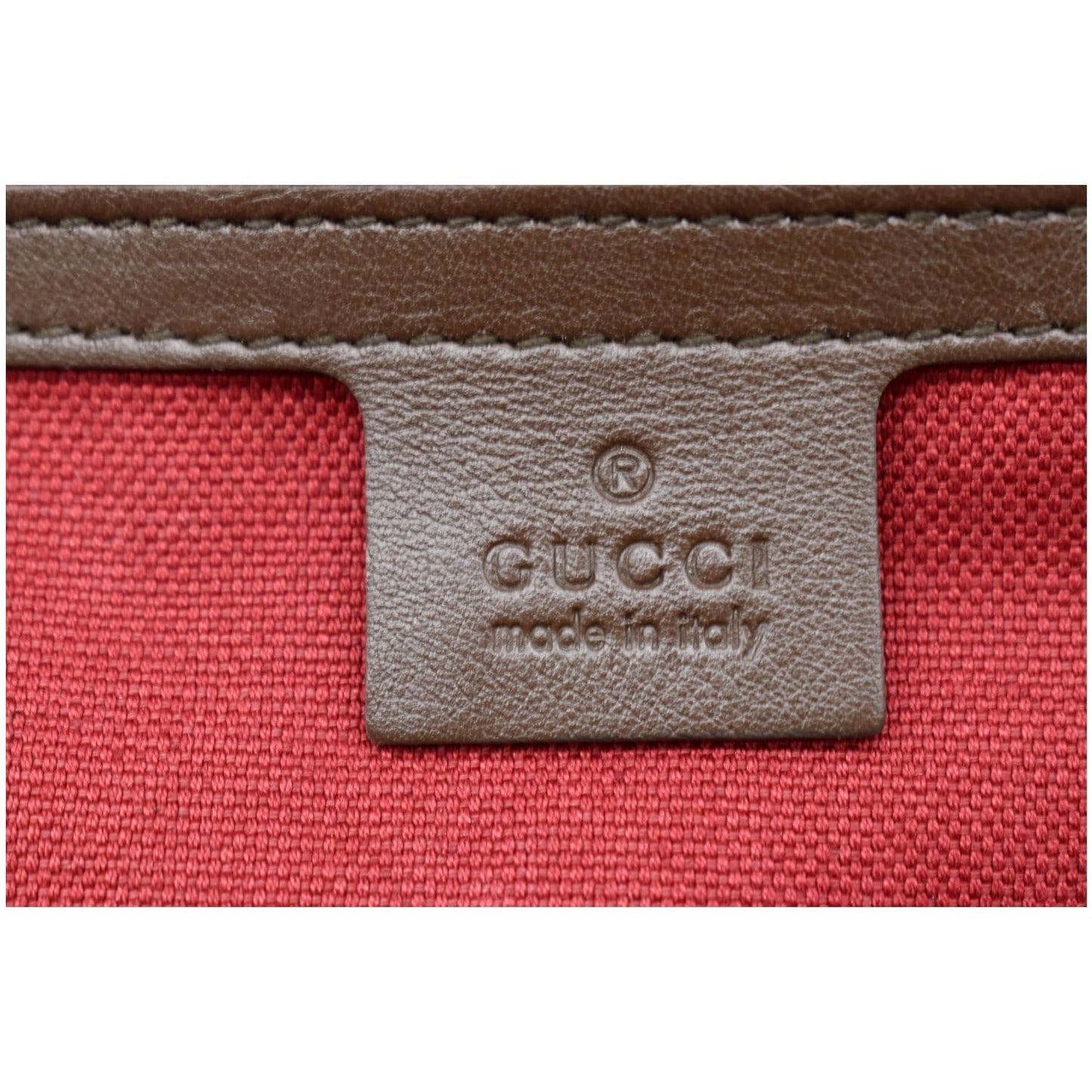 GUCCI Web GG Supreme Suitcase Travel Bag Beige 424501 - 25% OFF