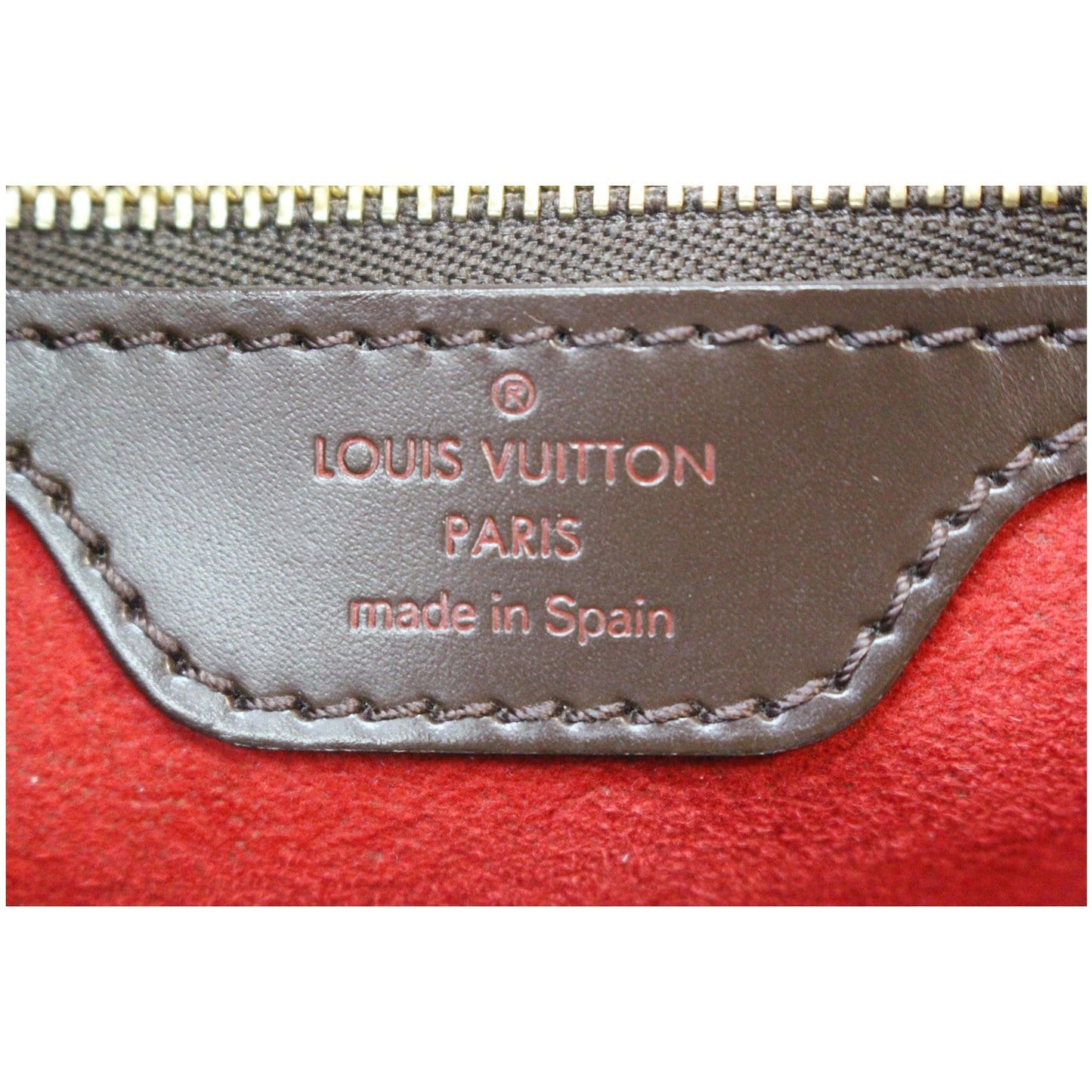 LOUIS VUITTON Hampstead PM Damier Ebene Shoulder Bag Brown