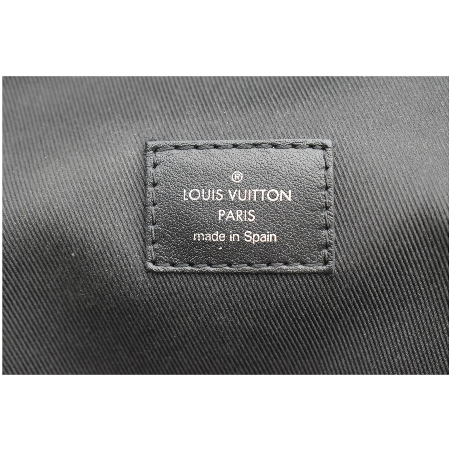 LOUIS VUITTON Avenue Sling Damier Ebene Backpack Bag Brown