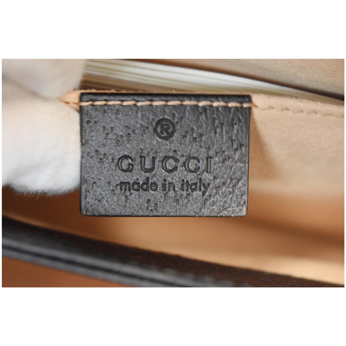 GUCCI Ophidia Small Web Calfskin Shoulder Bag Black 503877