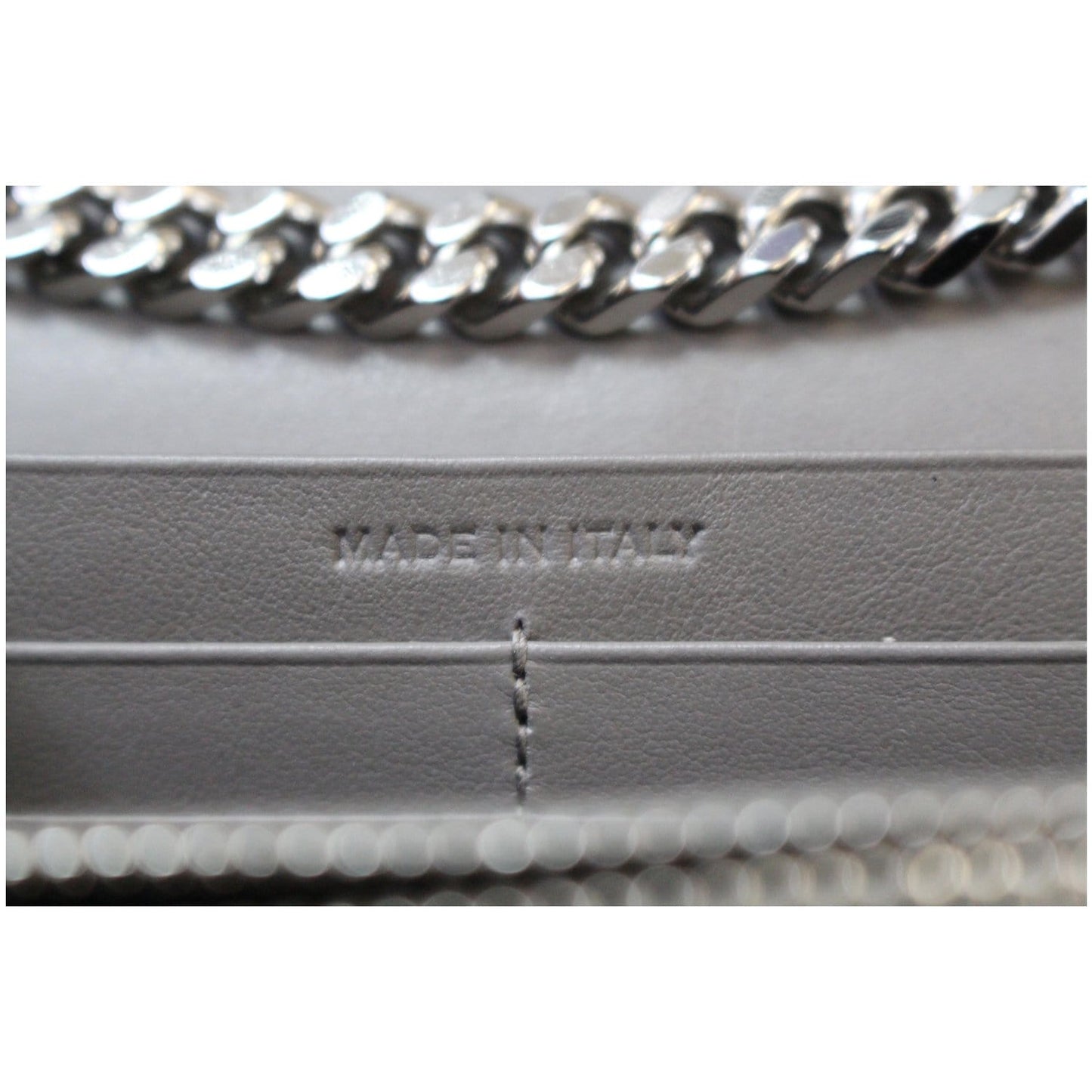YVES SAINT LAURENT Kate Small Crocodile Leather Crossbody Bag Grey - Last Call