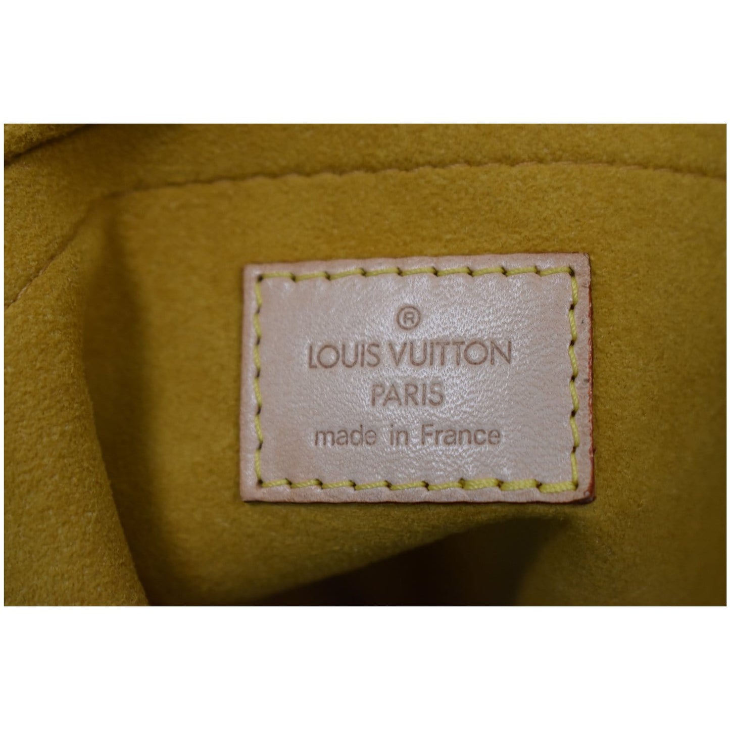 LOUIS VUITTON Baggy GM Monogram Denim Hobo Bag Blue