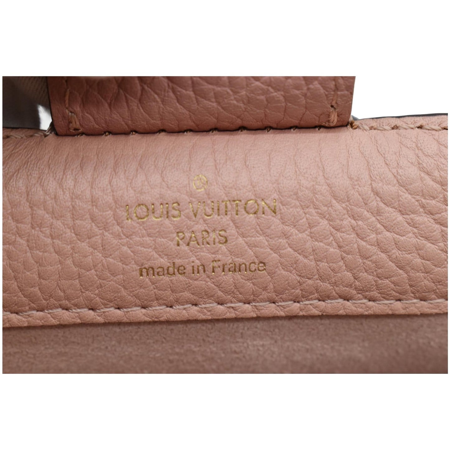 LOUIS VUITTON Brittany Damier Ebene Shoulder Bag Brown