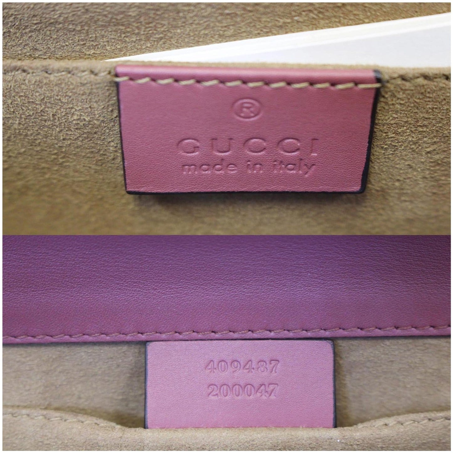 GUCCI Small Padlock GG Supreme Monogram Blooms Print Shoulder Bag