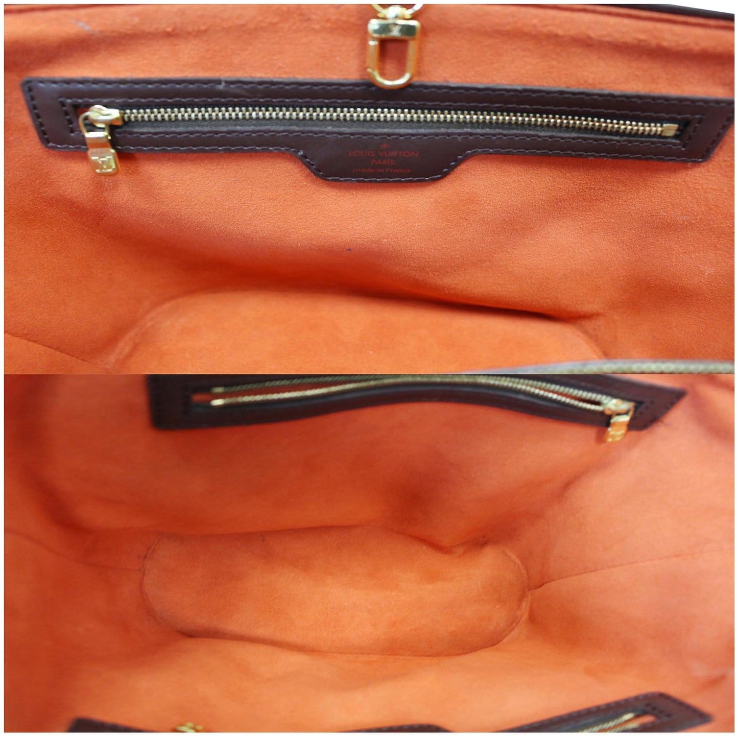 LOUIS VUITTON Manosque PM Damier Ebene Shoulder Bag Brown