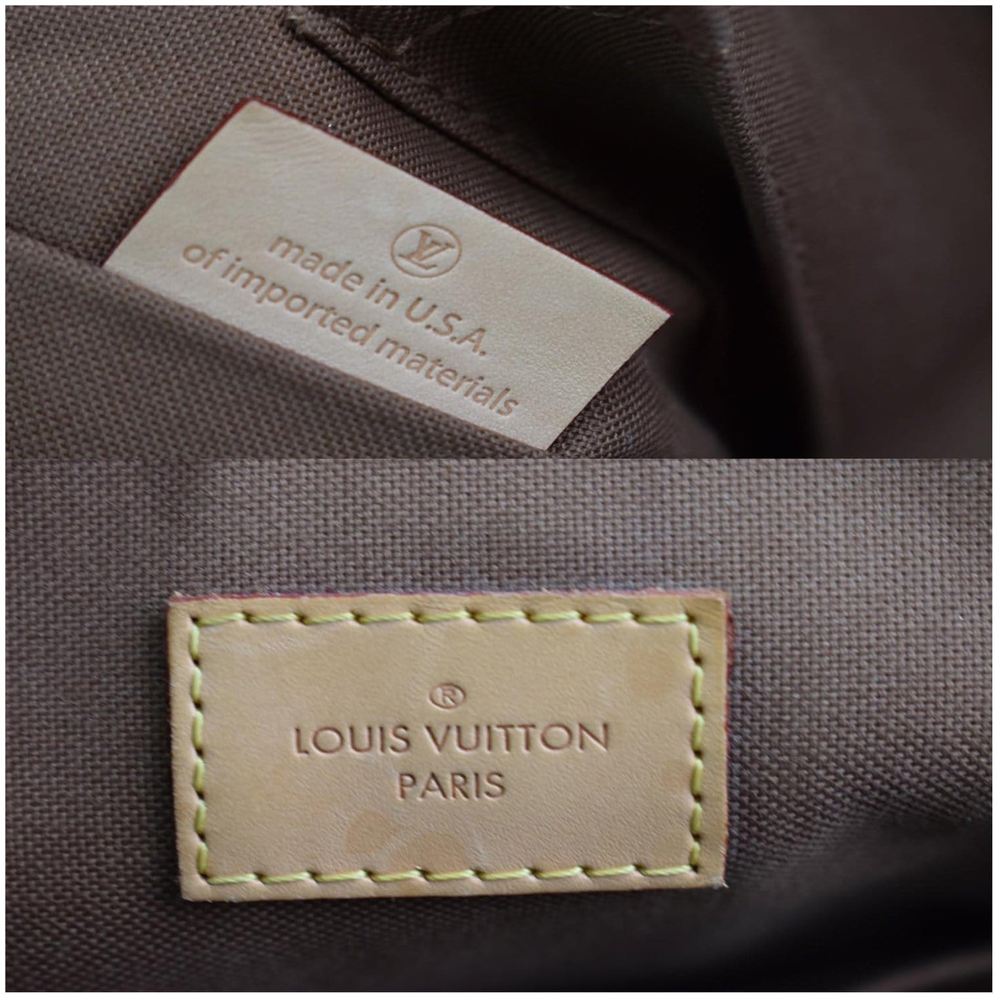LOUIS VUITTON Tivoli GM Monogram Canvas Shoulder Bag Brown