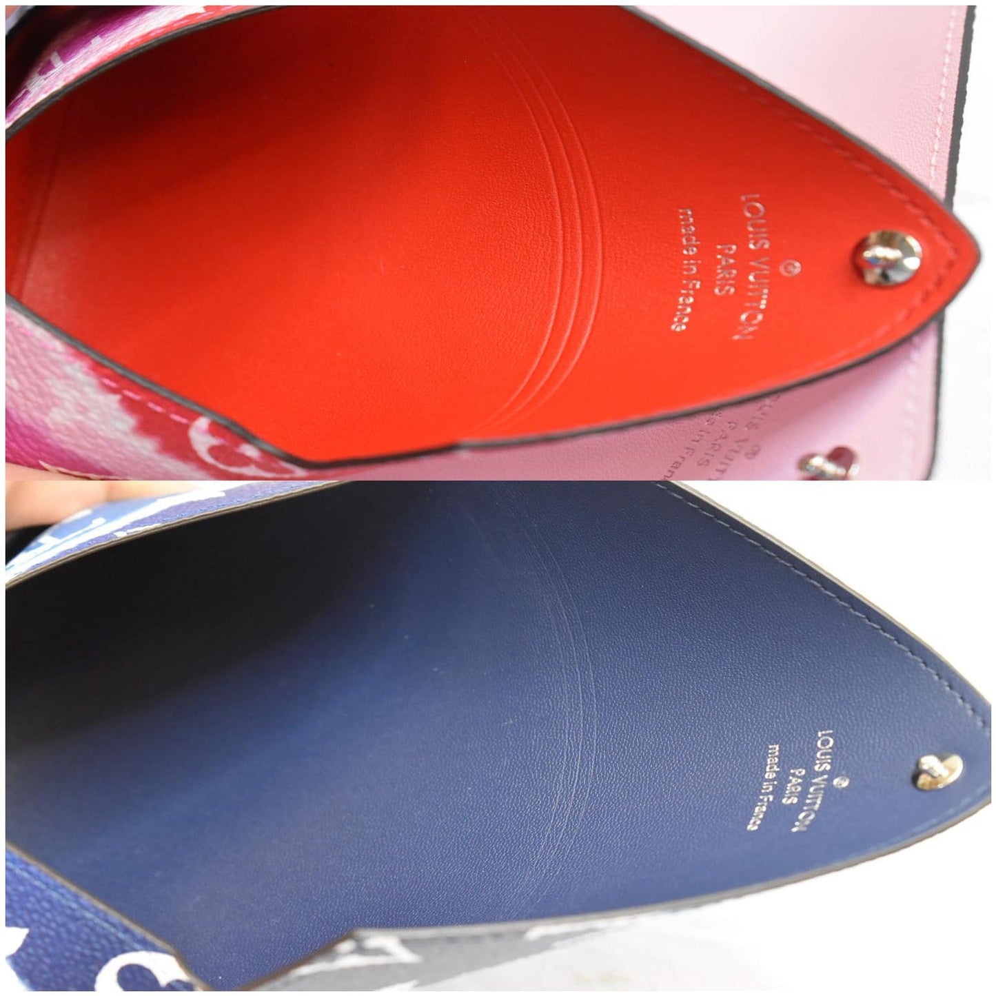 LOUIS VUITTON Summer Kirigami Pochette Set Monogram Escale Pastel/Blue/Red - 25% OFF