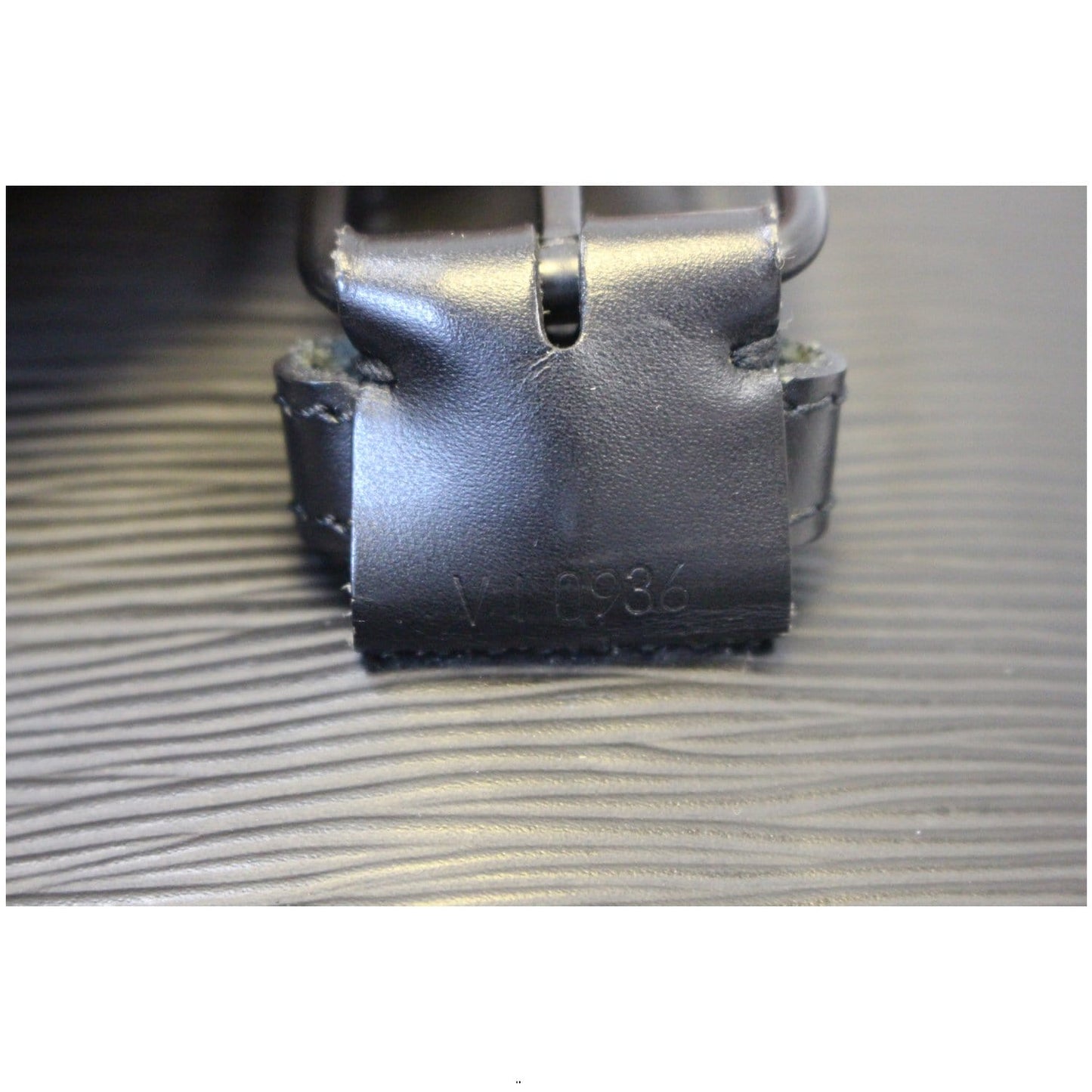 LOUIS VUITTON Sac a Dos Epi Leather Shoulder Bag Black