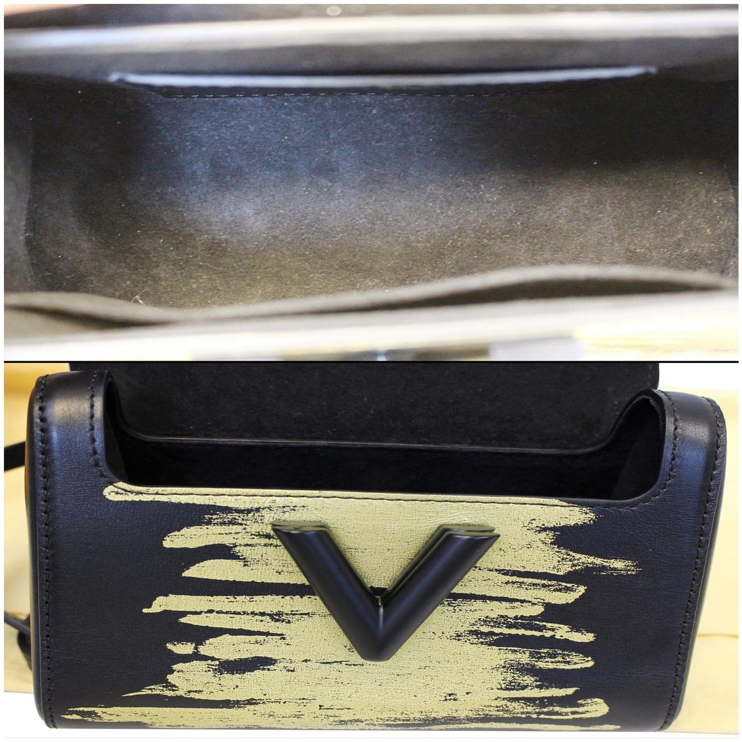 LOUIS VUITTON Twist PM Calfskin Leather Crossbody Bag Light Gold - 20% OFF