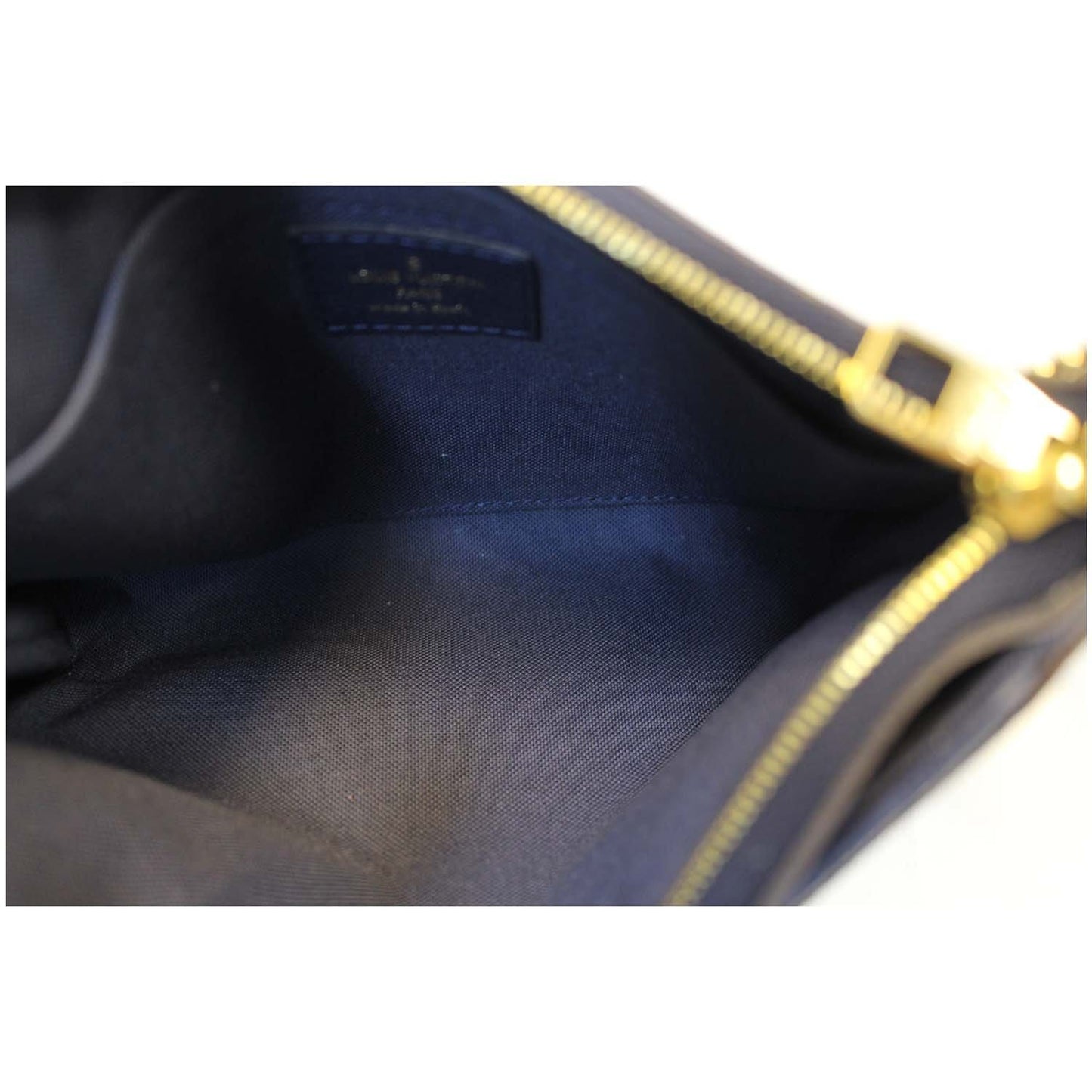 LOUIS VUITTON Pallas Monogram Canvas Clutch Crossbody Bag