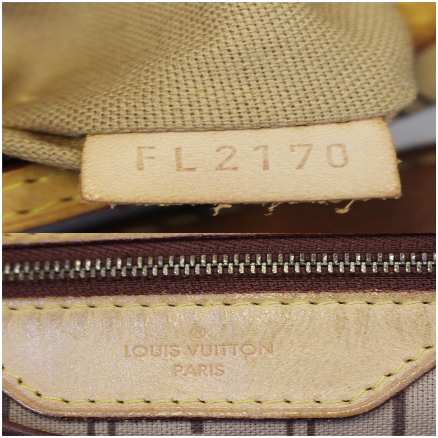 LOUIS VUITTON Delightful GM Monogram Canvas Shoulder Bag Brown