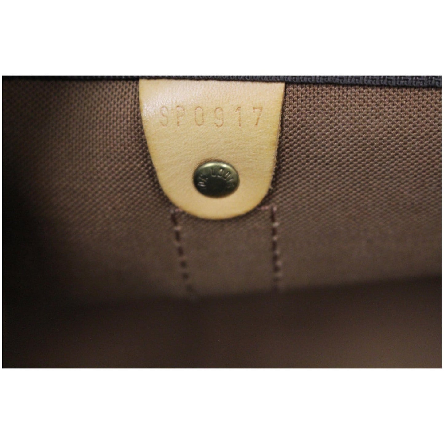 LOUIS VUITTON Keepall 45 Monogram Canvas Travel Bag Brown