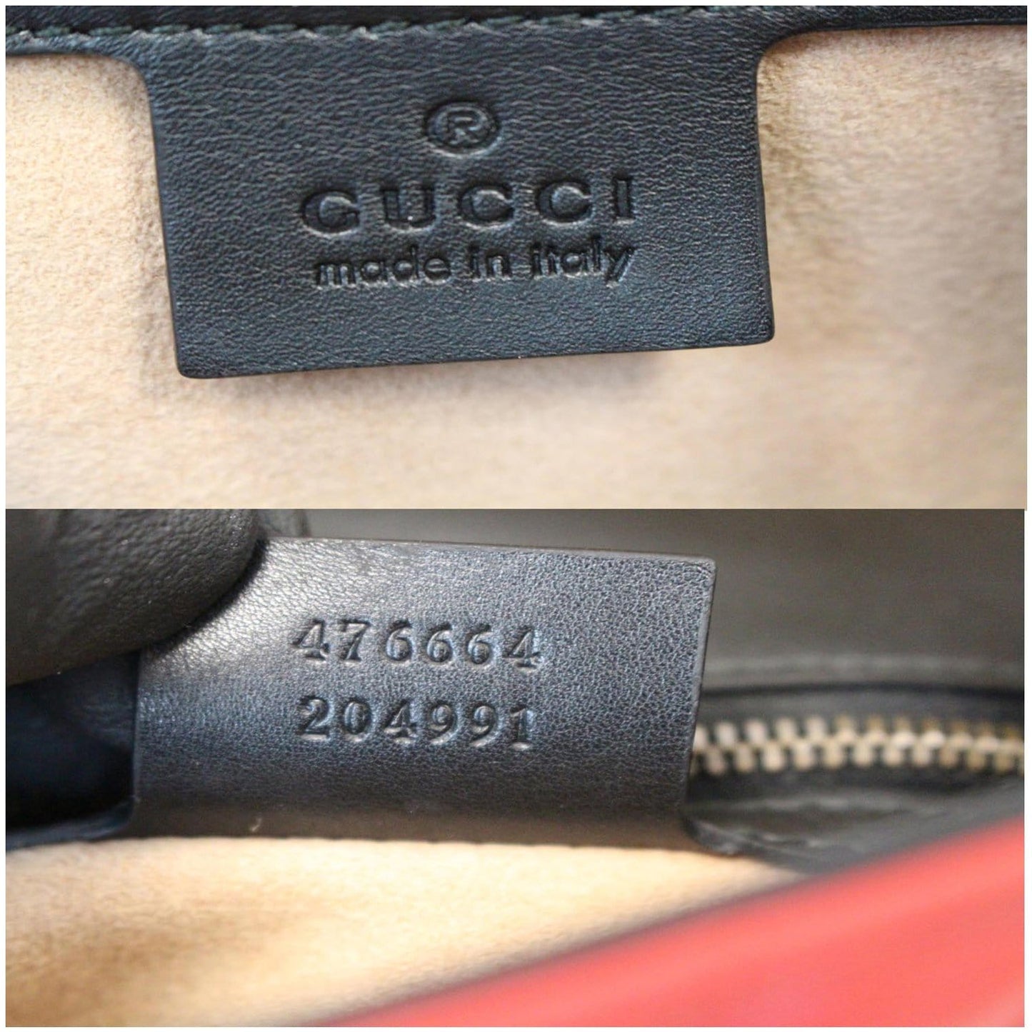 GUCCI Queen Margaret Quilted Leather Bee Backpack Bag Multi 476664