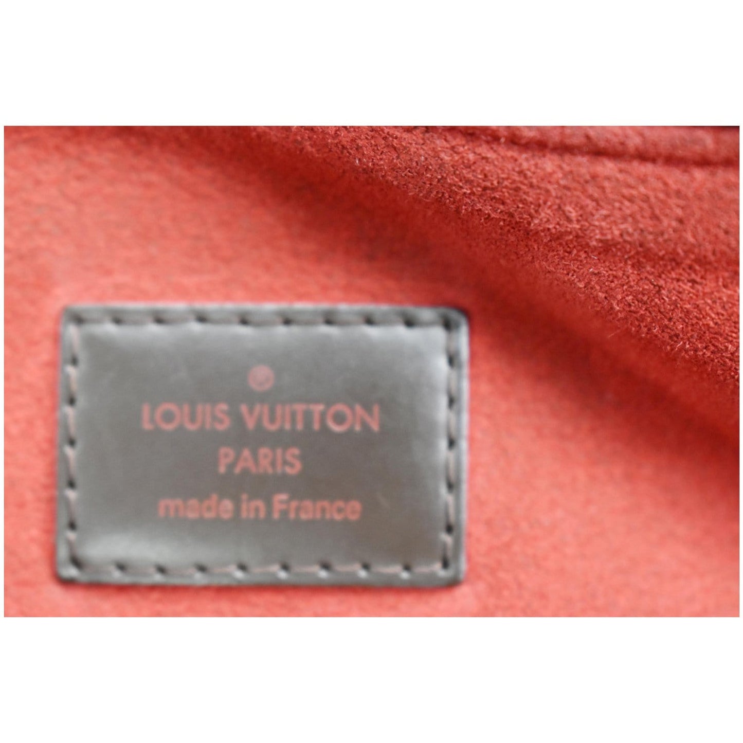 LOUIS VUITTON Evora GM Damie Ebene Shoulder Bag Brown