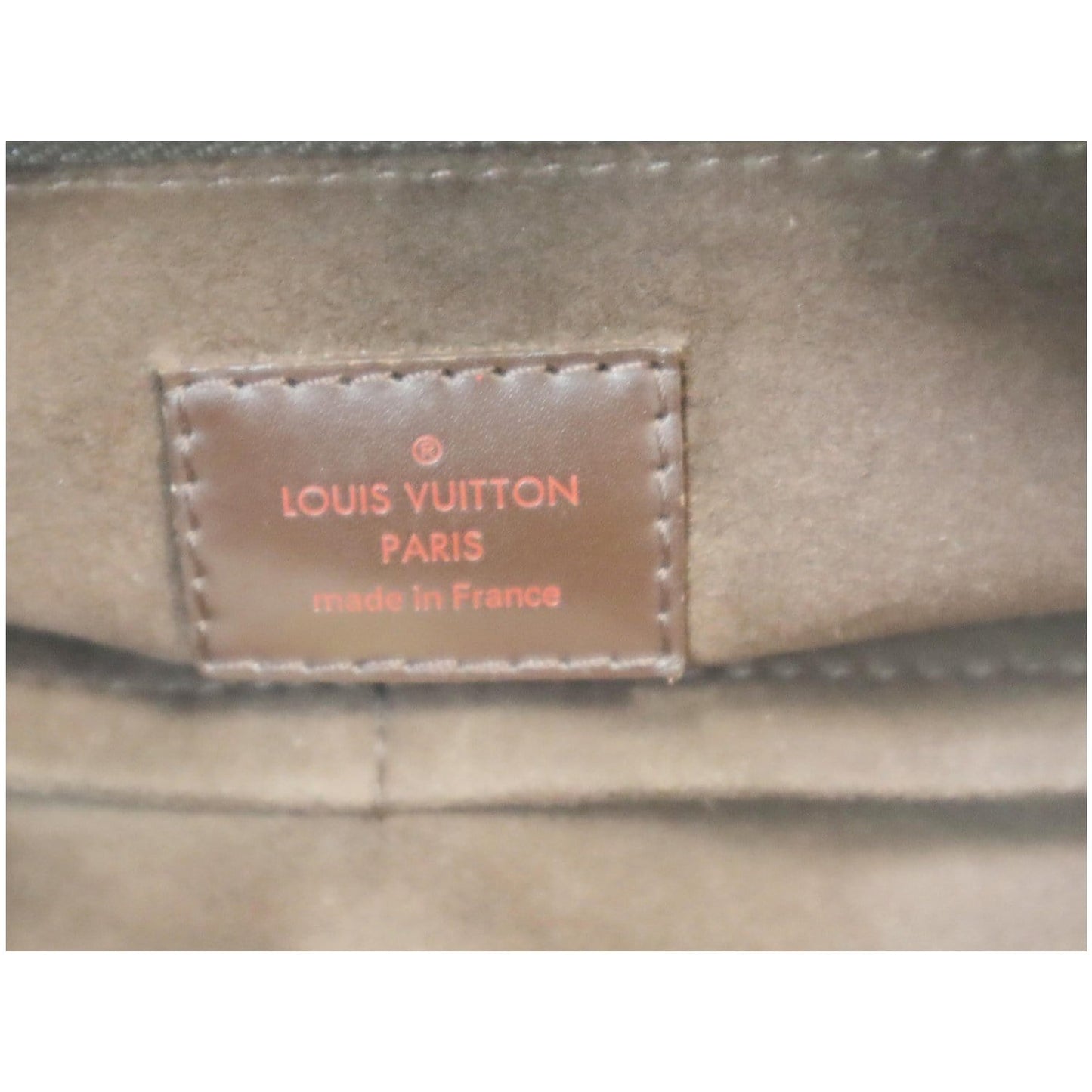 LOUIS VUITTON Marylebone PM Damier Ebene Shoulder Bag Brown