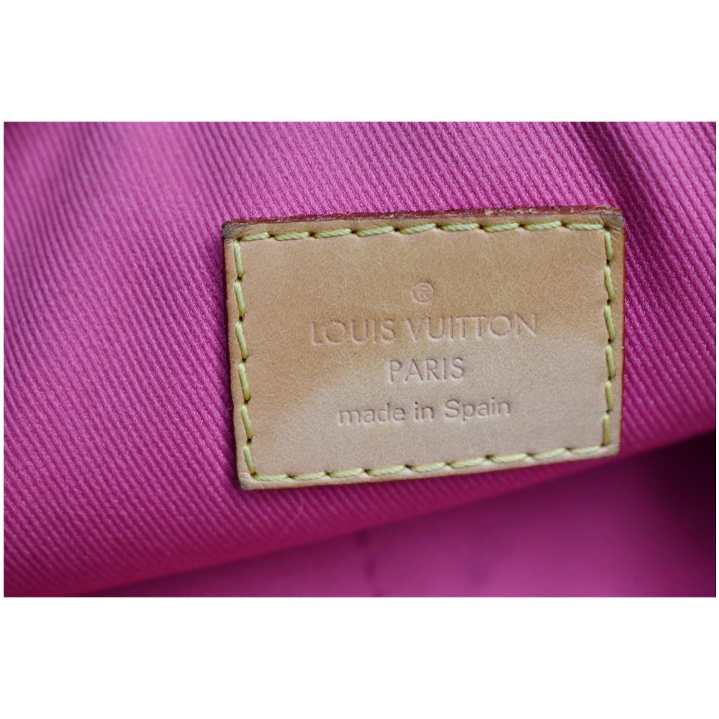 LOUIS VUITTON Lorette Monogram Canvas Shoulder Bag Brown