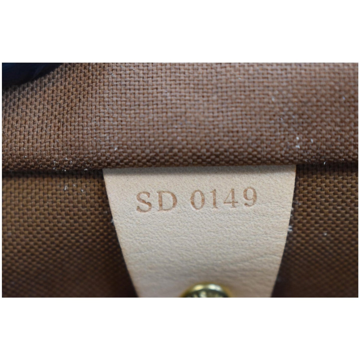 LOUIS VUITTON Speedy 30 Monogram Canvas Shoulder Bag Brown