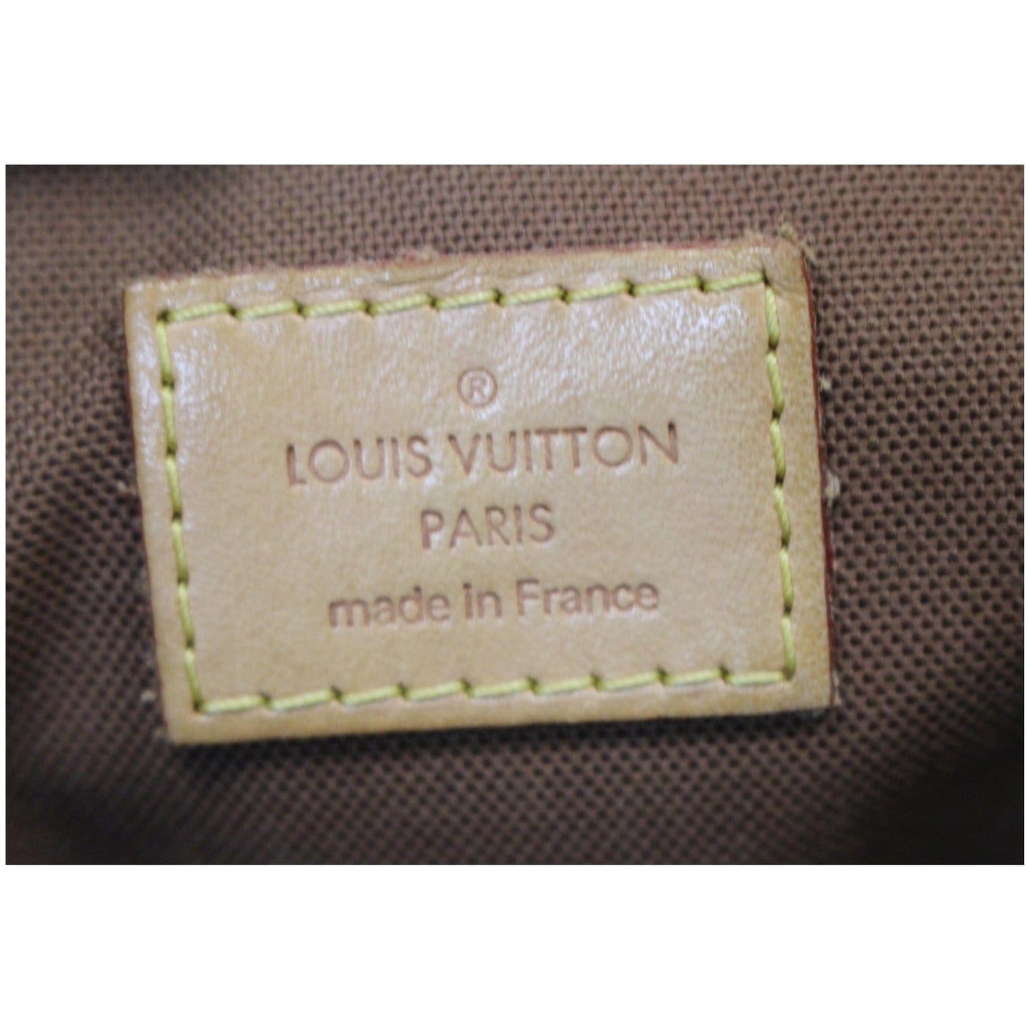 LOUIS VUITTON Tivoli PM Monogram Canvas Shoulder Bag Brown