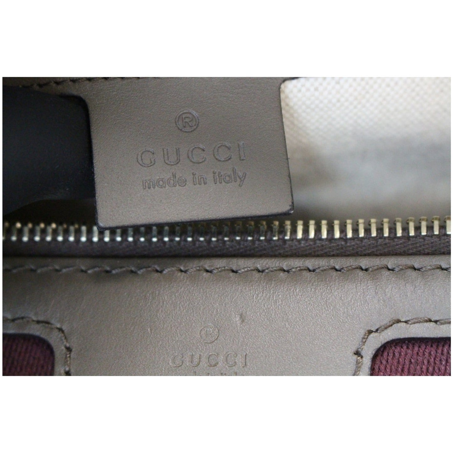 GUCCI Vintage Web Original GG Boston Bag Beige 247205