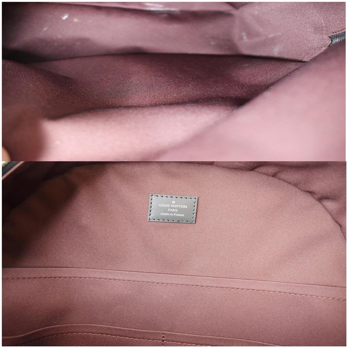 LOUIS VUITTON Josh Monogram Canvas Backpack Bag Brown