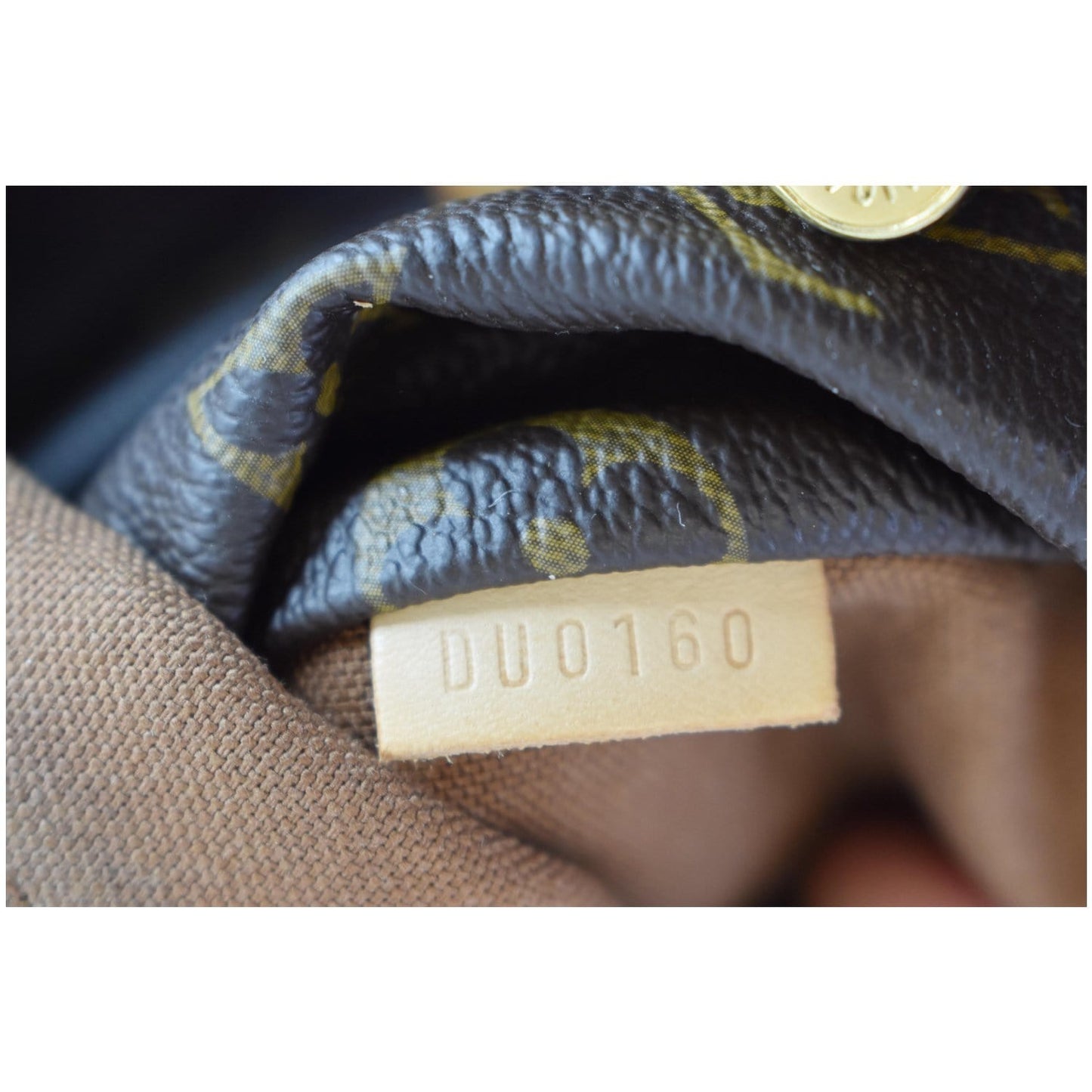 LOUIS VUITTON Totally GM Monogram Canvas Tote Shoulder Bag Brown